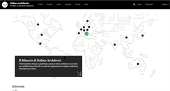Desktop Screenshot of italian-architects.com