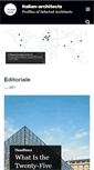 Mobile Screenshot of italian-architects.com